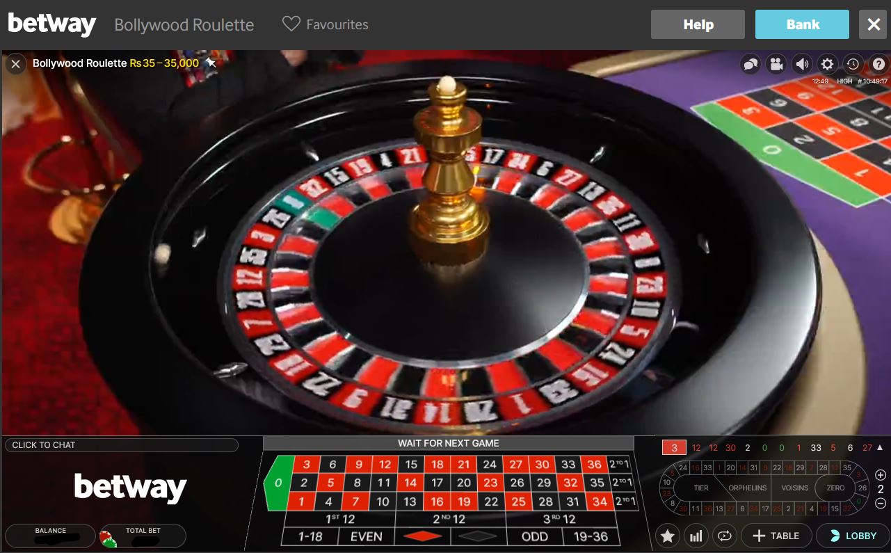 Table games and live casino games