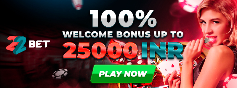 22BET Sign up offer - Casino welcome bonus