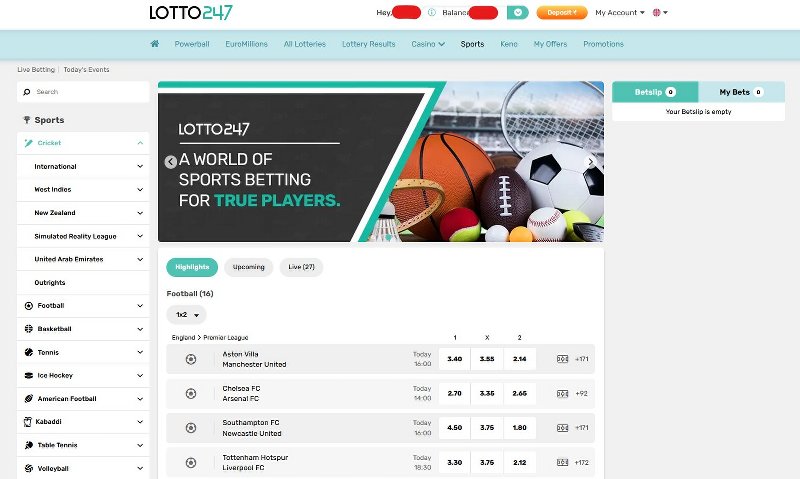Lotto247 - Sports Betting